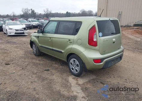 2013 Kia Soul из США, поврежденный, VIN KNDJT2A52D7500319